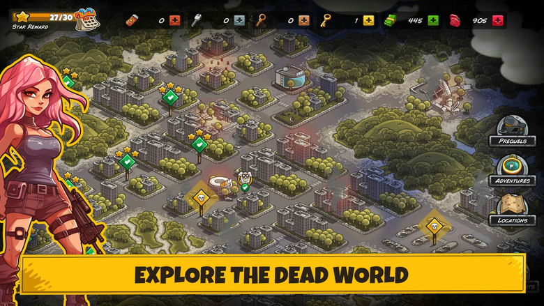 《Dead World Heroes: Zombie Rush》死亡世界英雄:殭屍戰爭 進入最刺激的即時策略生存戰場 | 率領英雄小隊守護巴士 運用戰術、英雄技能與防禦武器 體驗最熱血的末日塔防對決