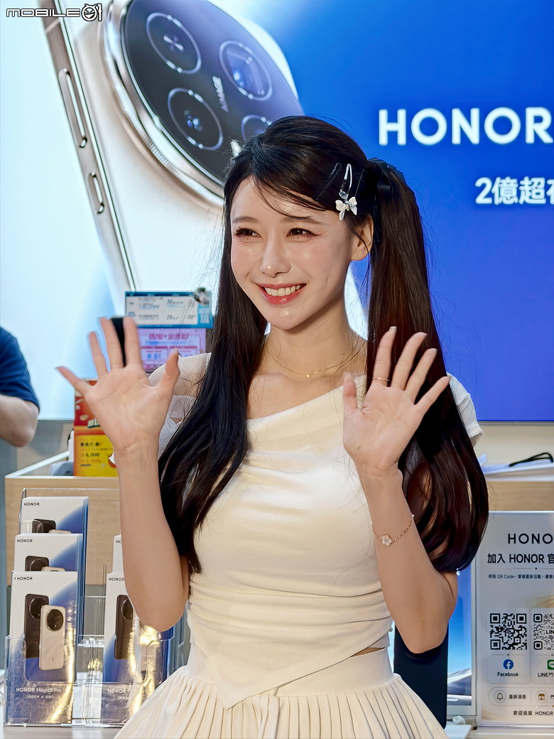 HONOR Magic8 Pro 兩週狂銷千台，李雅英助陣三創體驗店盛大開幕！