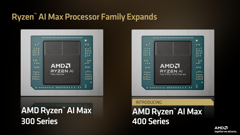 AMD 正式宣布 Ryzen AI Halo 將在下個月開始預購 提供 x86 平台更強本地端算力 最高支援 192GB 記憶體的 Ryzen AI Max 400 系列也將登場