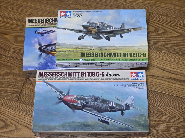 【上市前樣品開盒】TAMIYA 新製品 1/48 Messerschmitt Bf109 G-6 Late Production #61128