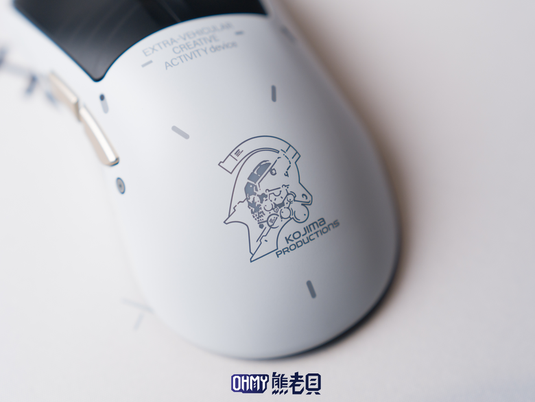 華碩x小島秀夫 KJP聯名周邊 黑、白、金優雅配色