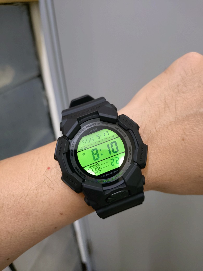 開箱：G-SHOCK 電光綠 GD-010 & RAZER