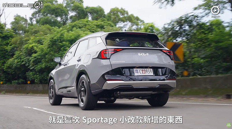 【影音試駕】小改款Kia Sportage Tubro Hybrid,價格合理,表現很可以!