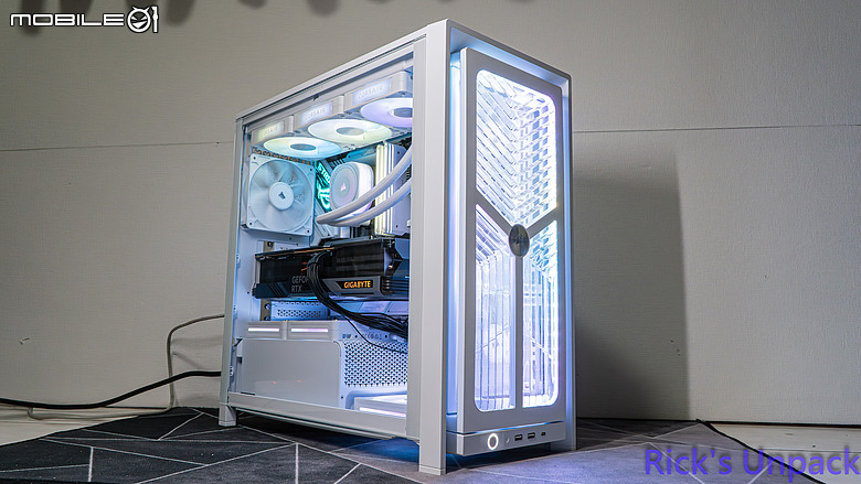 【開箱】新視覺饗宴 | CORSAIR FRAME 4000X RS WHITE