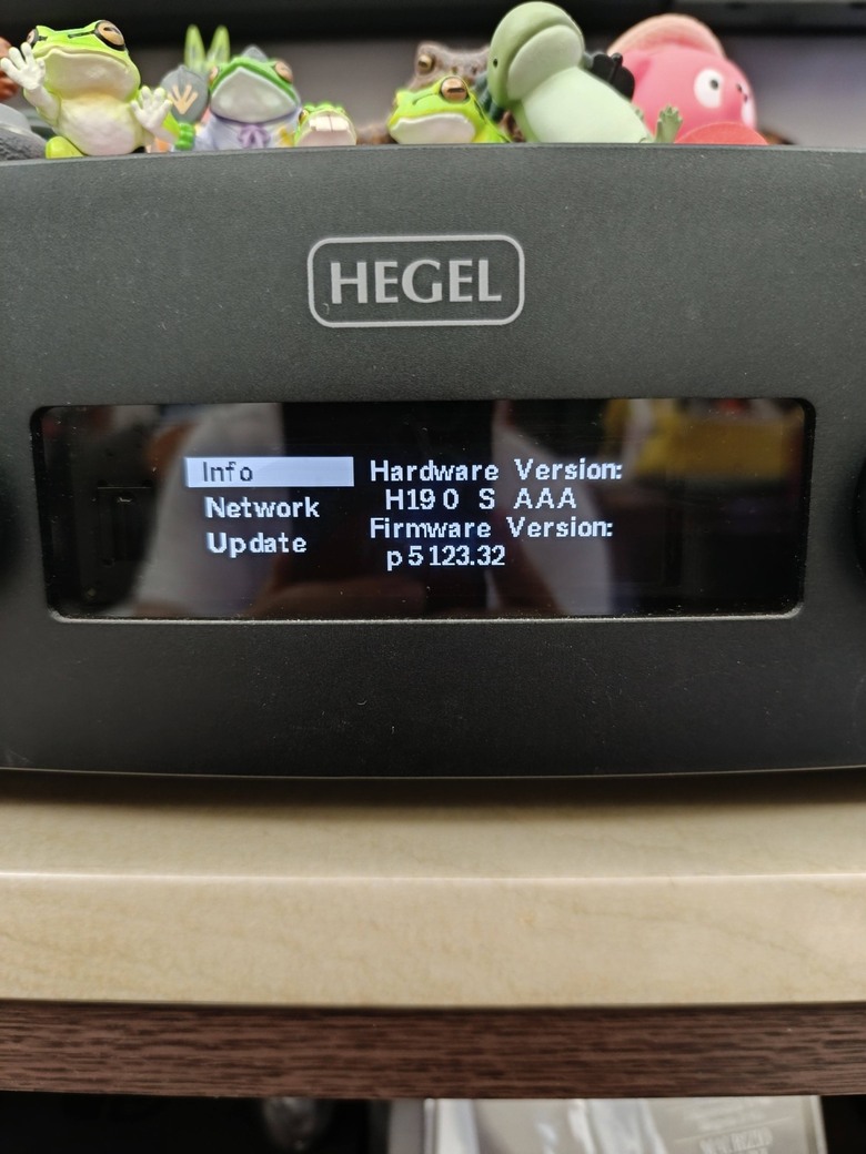Hegel H190 firmware / spotify connect 與串流機 Cambridge MXN10 分享
