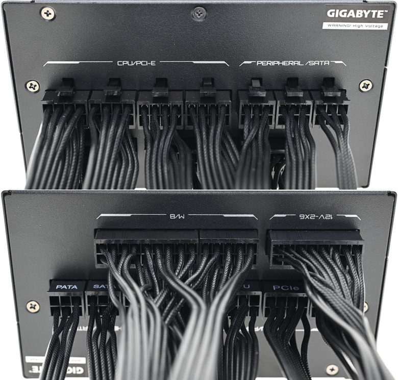 GIGABYTE GAMING 1000GM PG5 1000W金牌全模組電源開箱