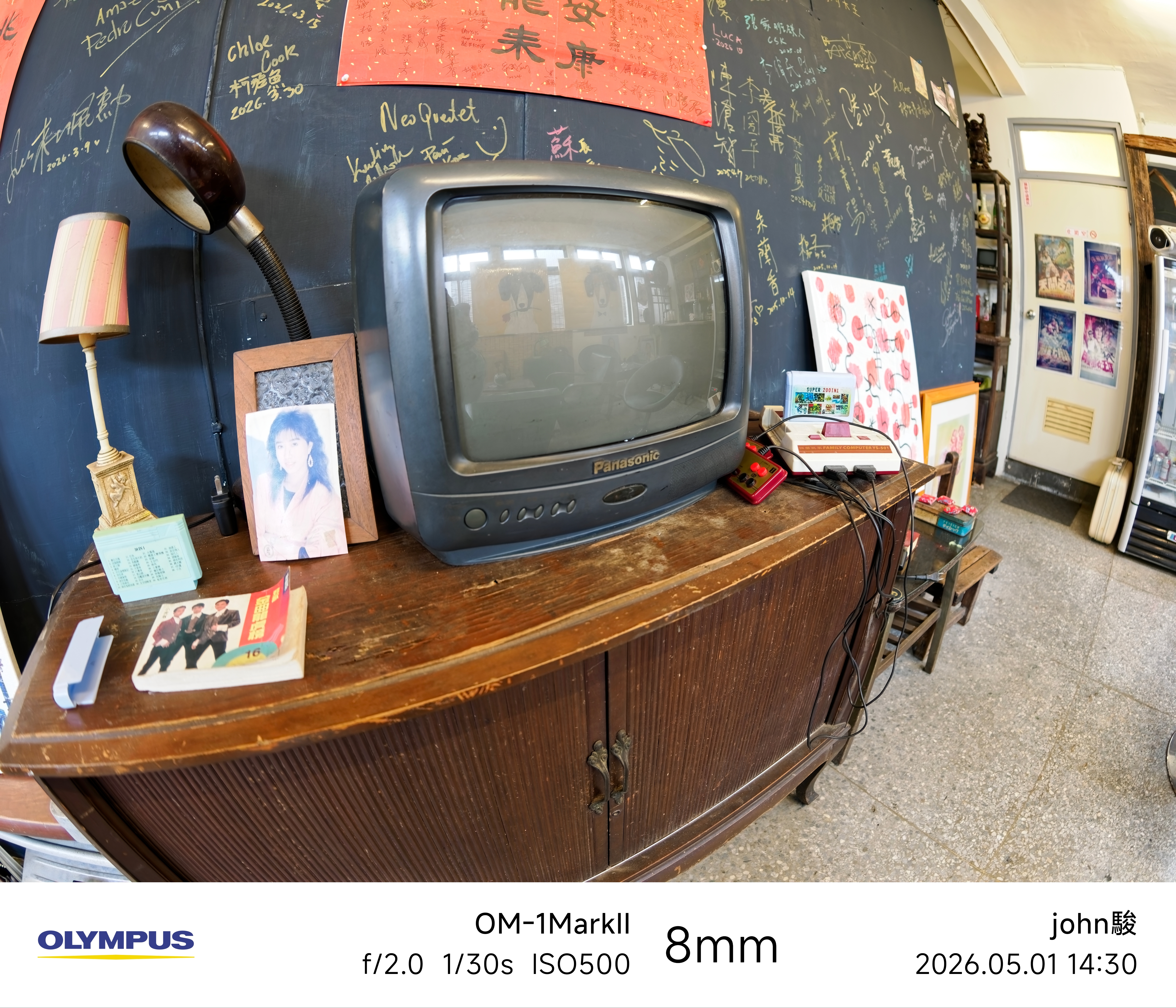 omsystem 8mm F1.8 Fisheye 試玩
