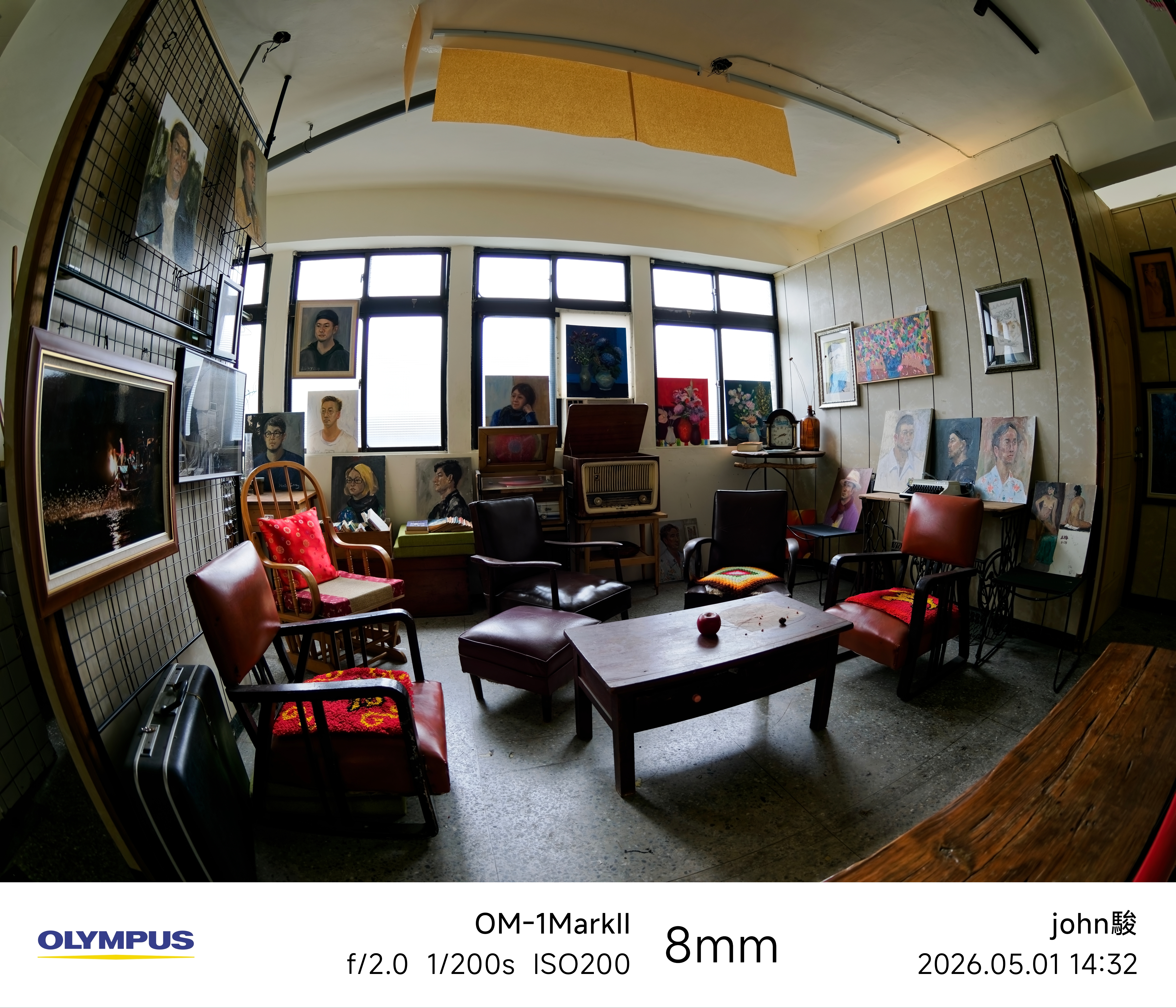 omsystem 8mm F1.8 Fisheye 試玩