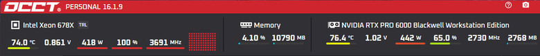 Intel Xeon 678X簡單測試