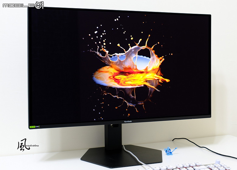 點我看大圖 ViewSonic XG2738-2K-OLED兼顧240Hz高速電競與鮮豔色彩開箱分享