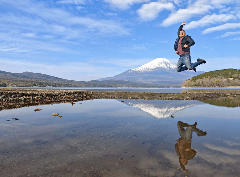 帶著小米14u去旅行_富士山下的雙湖慢旅
