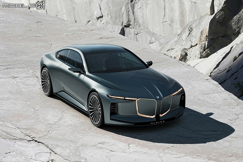 【海外新訊】「Vision BMW Alpina」概念車現身,以現代設計重新詮釋經典品牌!