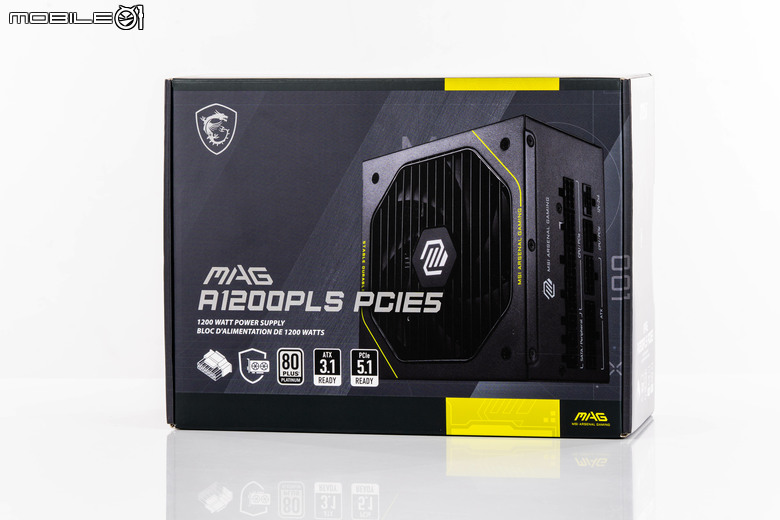 微星 MPG Ai1600TS PCIE5 電源供應器開箱體驗 以獨特 GPU SAFEGUARD 功能提供高階顯卡更安心電源保障