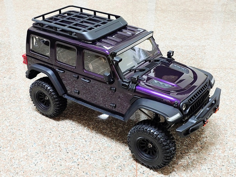 【開箱+改裝】Rlaarlo mk07v2 Jeep Wrangler 式樣 1/7 攀岩遙控車 開箱 + 持續改裝歷程