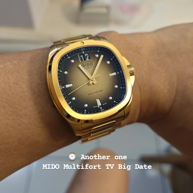 剛入手的 MIDO Multifort TV Big Date