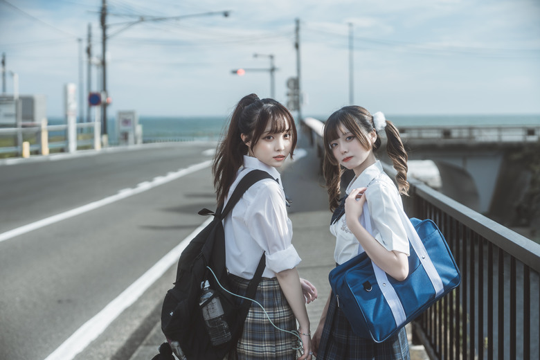 浴衣 JK 漫步鎌倉 with 28-70mm F2