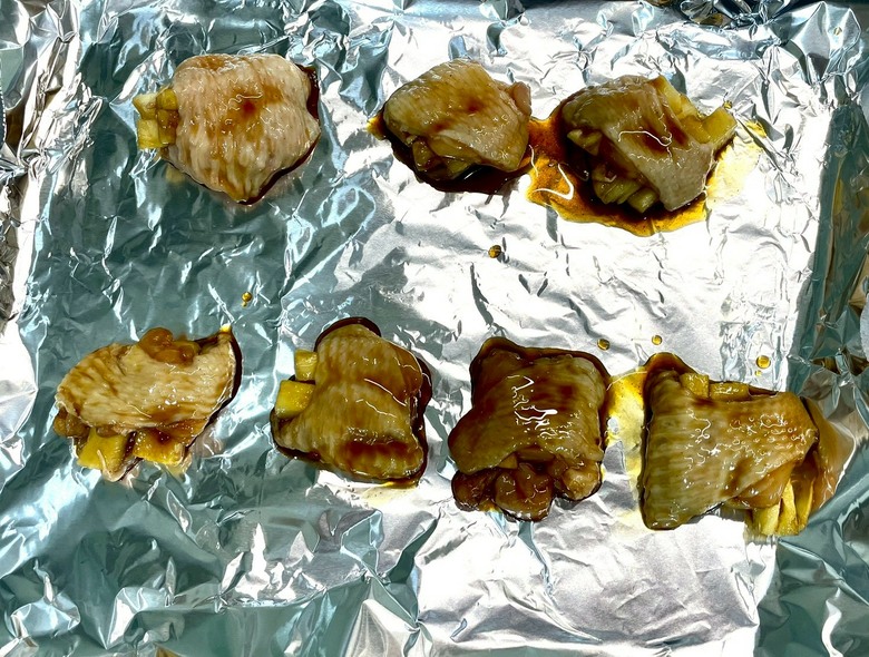 氣炸料理 鳳梨雞翅