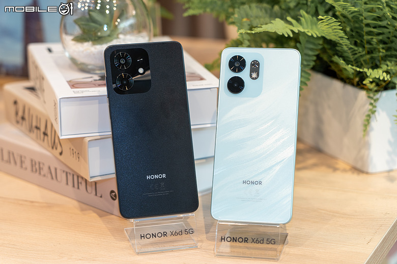 HONOR X6d 5G 入門機今上市,護眼大螢幕結合長續航電池!