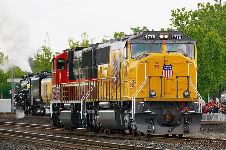 Big Boy No. 4014 Coast-to-Coast Western Leg - Roseville, CA