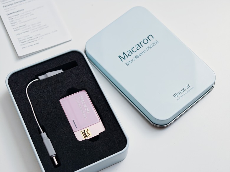 iBasso Jr. Macaron 馬卡龍小尾巴 隨身DAC簡易開箱