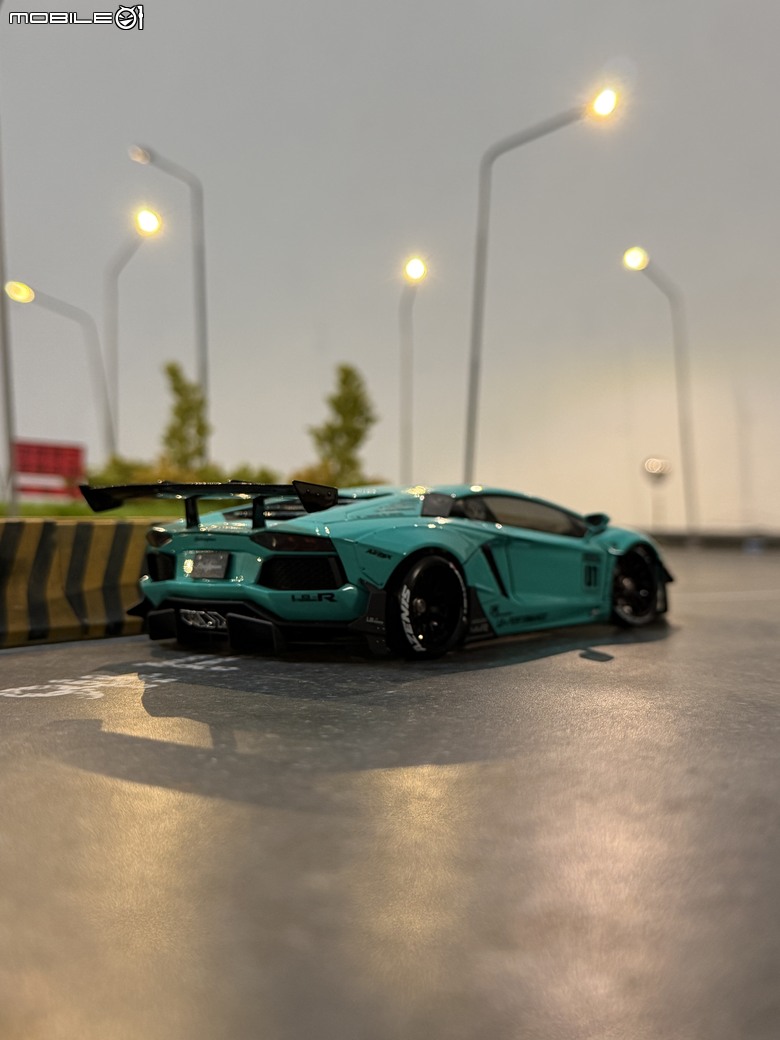 【遙控模型】LB★Works Lamborghini Aventador Limited Editon Ver.2 - DriftArt 4 蒂芙妮藍