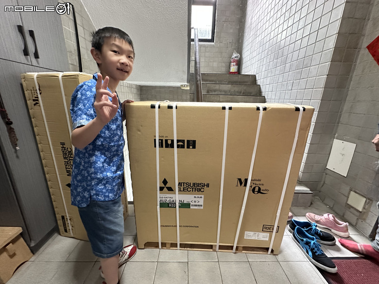 「體驗合作」三菱電機變頻空調靜音大師,GA旗艦系列一級能效變頻分離式冷暖冷氣【安裝篇】