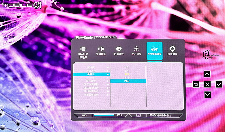 點我看大圖 ViewSonic XG2738-2K-OLED兼顧240Hz高速電競與鮮豔色彩開箱分享