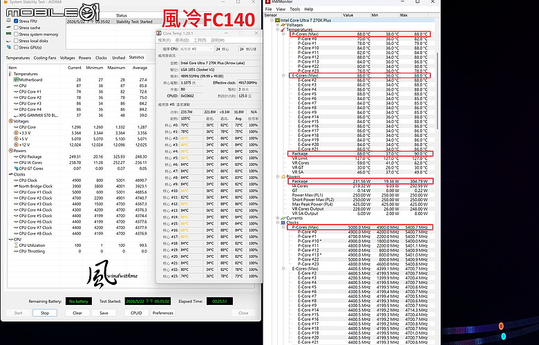 點我看大圖 當Intel U7 270K碰上AMD R7 9800X3D:遊戲、生產力與綜合表現解析