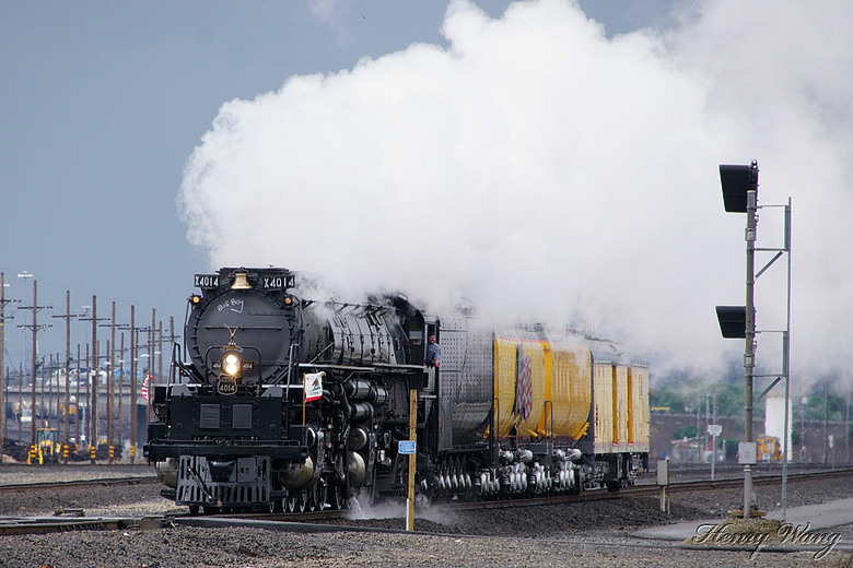 Big Boy No. 4014 Coast-to-Coast Western Leg - Roseville, CA