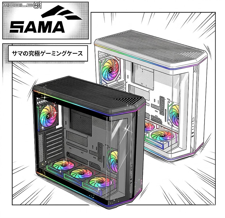 3千有找 SAMA 先馬 V71 裝甲美學曲面玻璃海