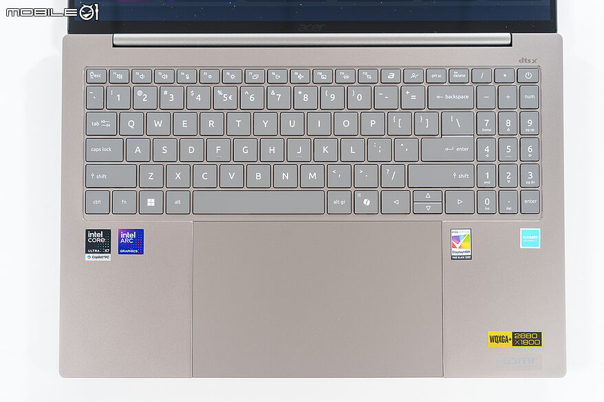 Acer Swift 16 AI Copilot+ PC|1.55kg 輕薄機身下的 AI 生產力新選擇