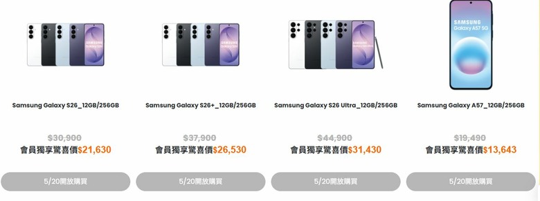 台哥大的mo幣多會員活動手機折扣