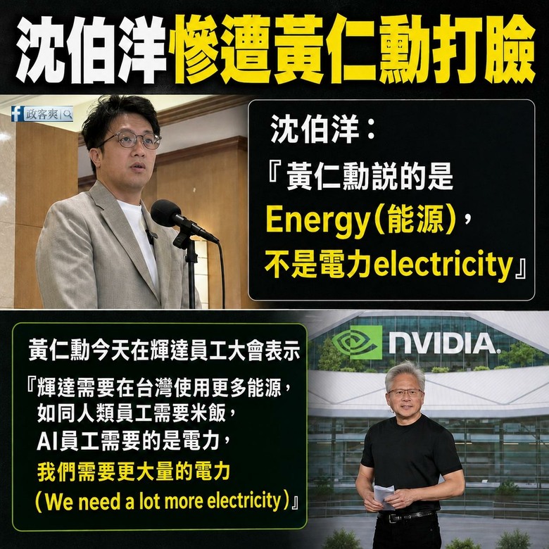 黃仁勳重申「我們需要更多電力」