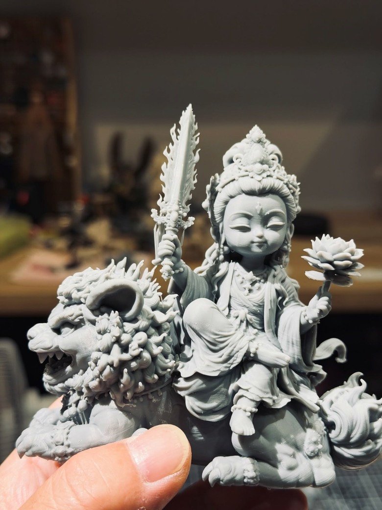 最近做的媽祖公仔與二創神明塗裝