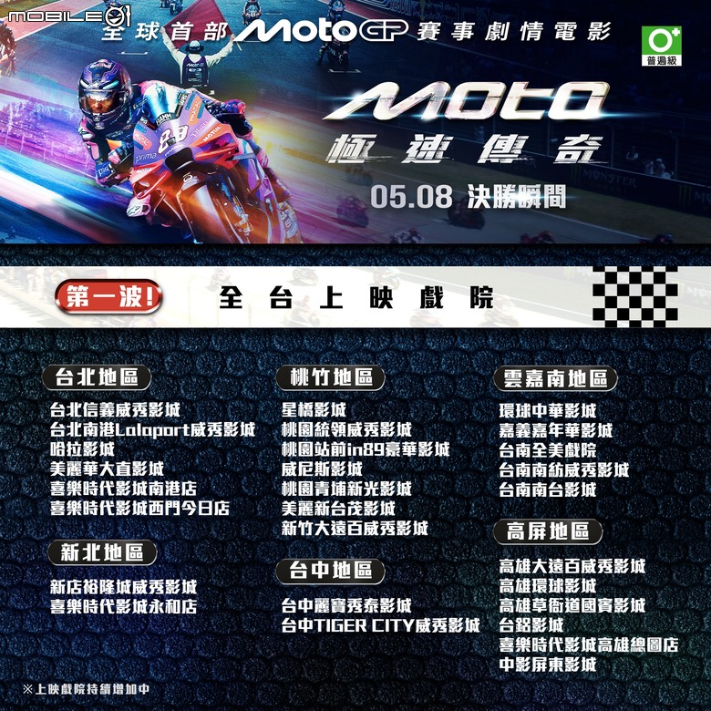 無雷心得分享！MotoGP摩托車賽車電影《Moto極速傳奇》5/8正式上映！試映場好評如潮！
