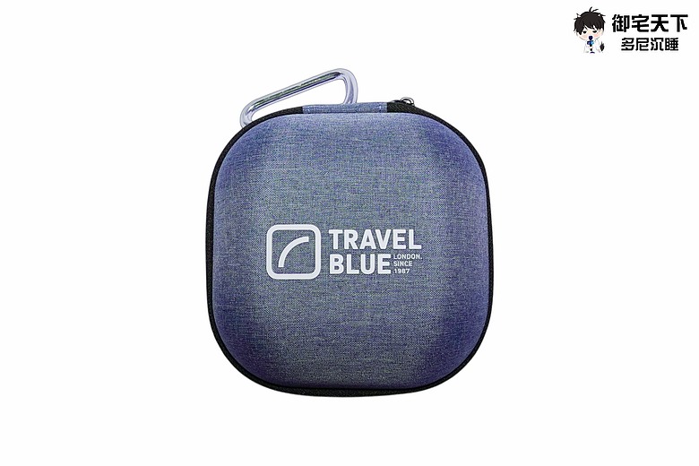 點我看大圖 開箱|【Travel Blue 藍旅】藍藍組 - 支撐力好的記憶棉頸枕,又有硬殼收納盒一次入手!