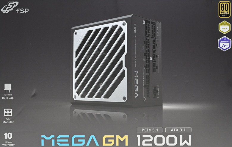 FSP MEGA GM 1200W金牌全模組電源開箱