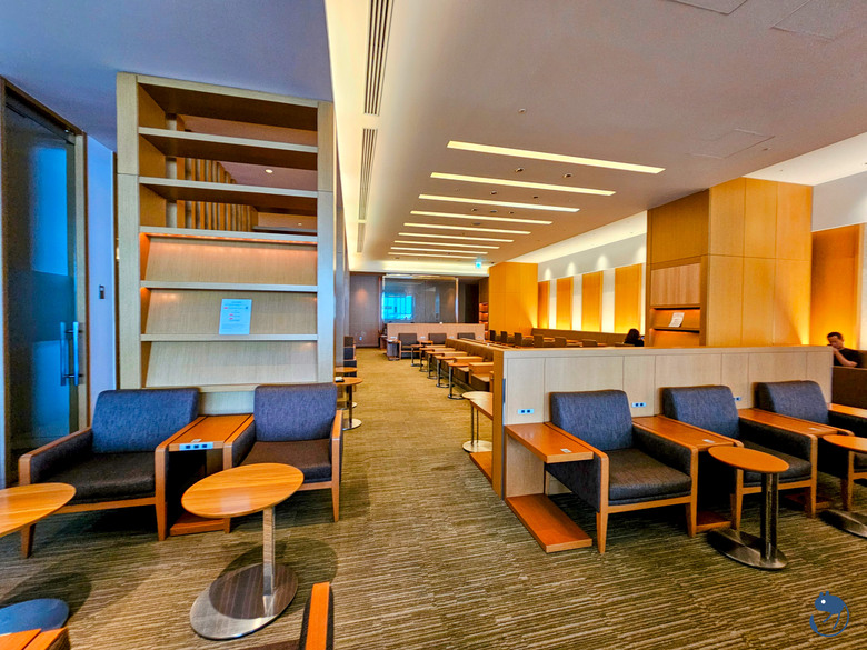 點我看大圖 日本-東京|日本航空東京成田機場櫻花商務貴賓室 Sakura Lounge 體驗紀錄