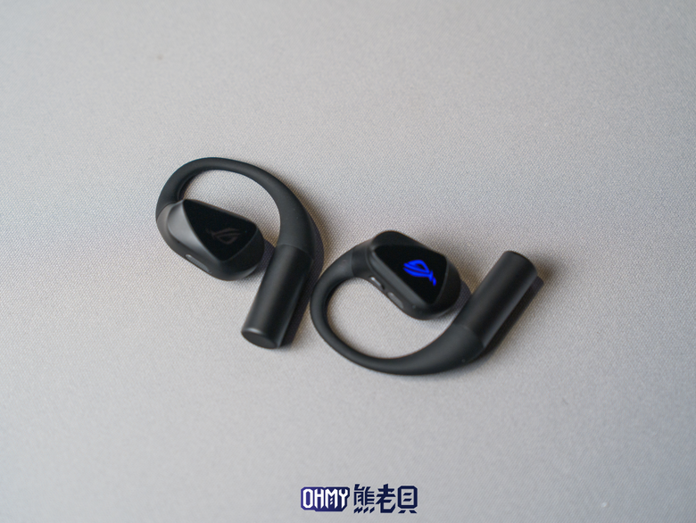 ROG Cetra Open Wireless 舒適低干擾 開放式耳掛電競耳機