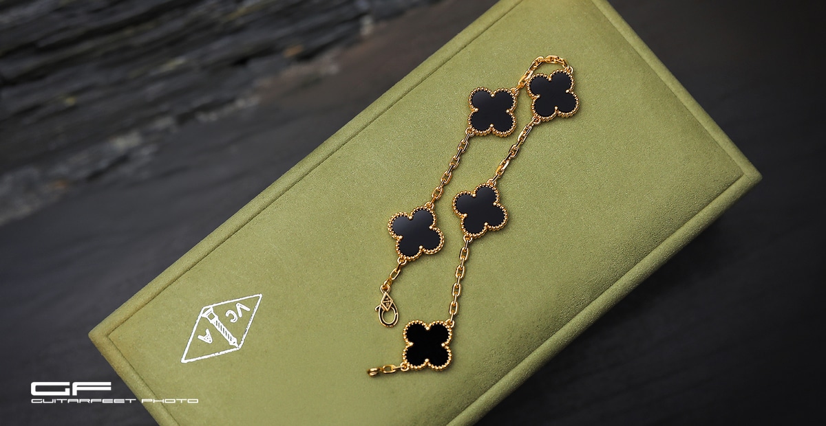 --黑金五花-- Van Cleef & Arpels 梵克雅寶 Vintage Alhambra 手鏈簡易開箱