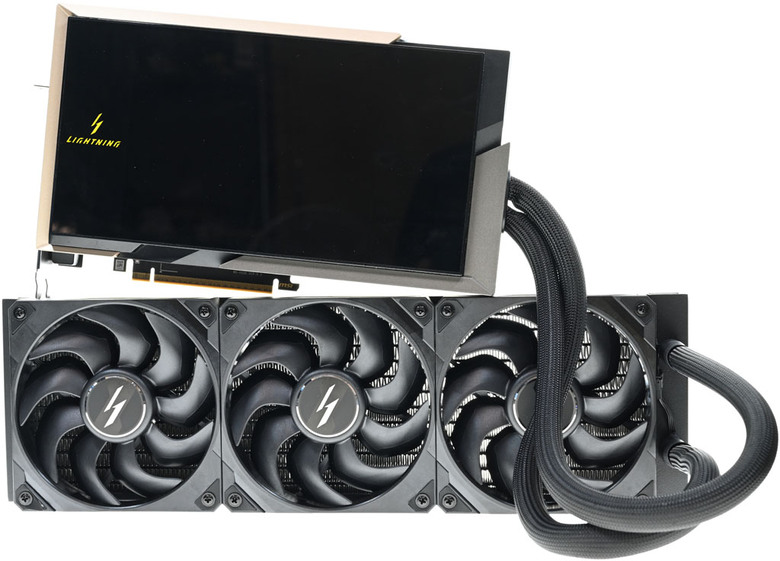 動爪玩MSI GEFORCE RTX 5090 32G LIGHTNING Z