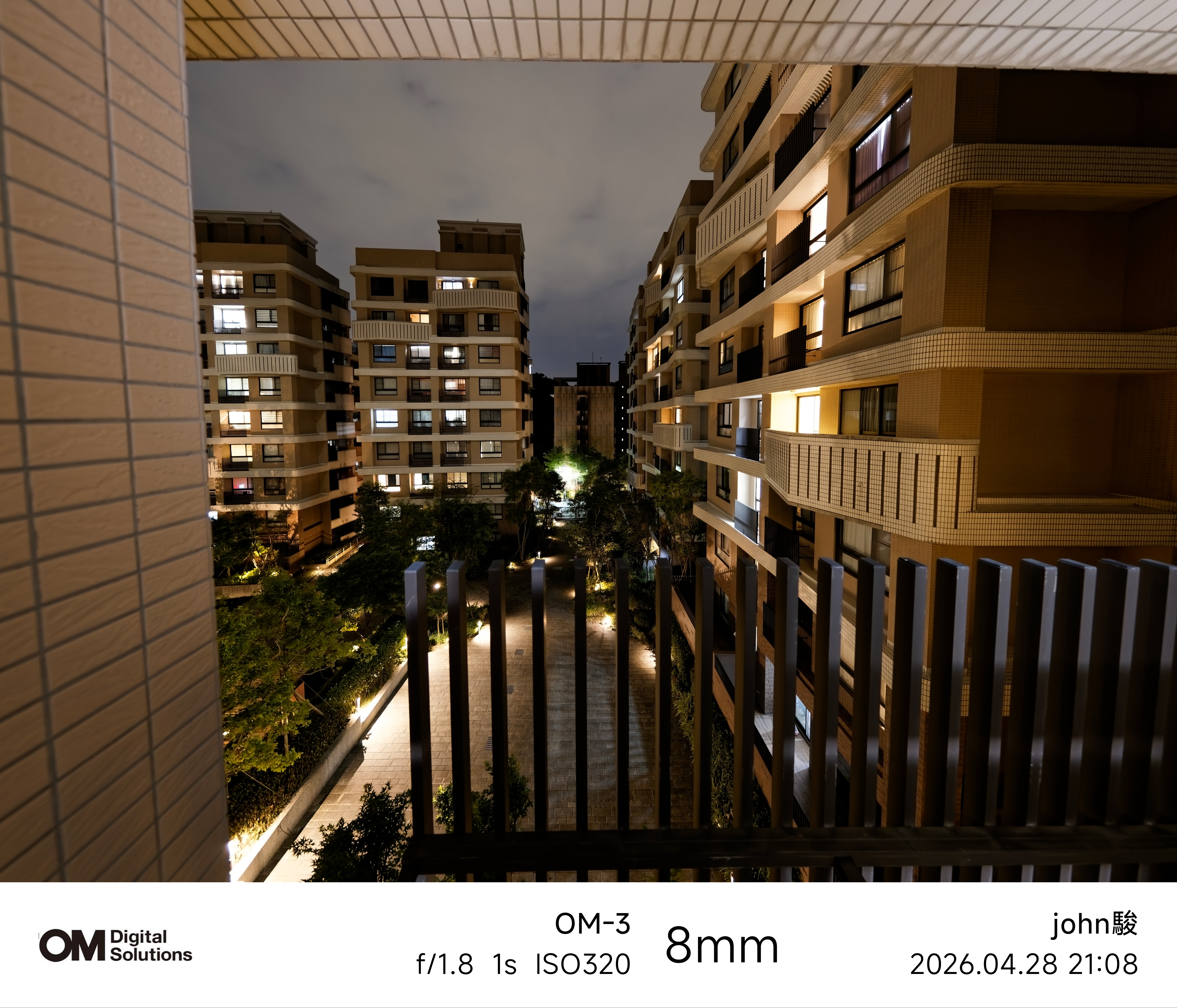 omsystem 8mm F1.8 Fisheye 試玩
