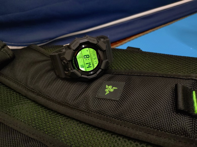 開箱：G-SHOCK 電光綠 GD-010 & RAZER