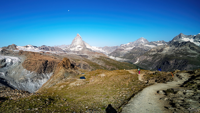 點我看大圖 2024瑞士義大利山脈之旅之11-2、0823 Gornergrat到Zermatt