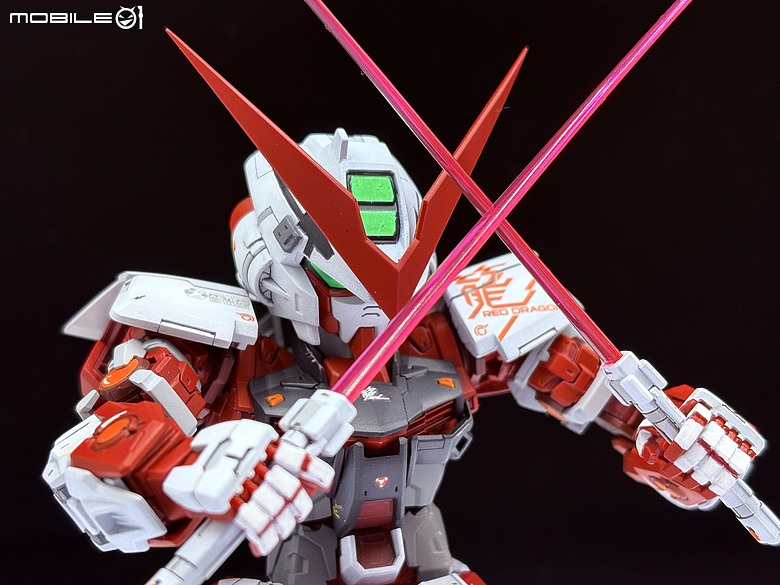自製MGSD 異端紅 紅龍裝備 ASTRAY RED RED DRAGON 改造全記錄