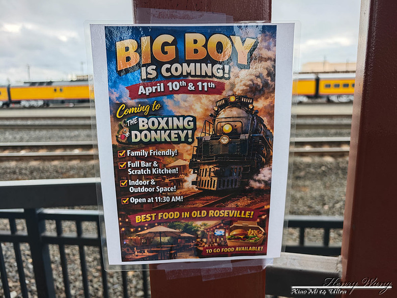 Big Boy No. 4014 Coast-to-Coast Western Leg - Roseville, CA