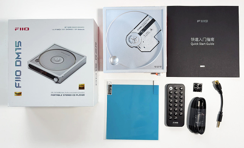 點我看大圖 FIIO DM15 R2R 藍牙 Hi-Fi CD 隨身播放機~是CD播放機,也是自然音色的USB R2R DAC