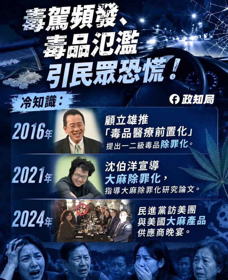 民進黨真的想把吸毒除罪化！？