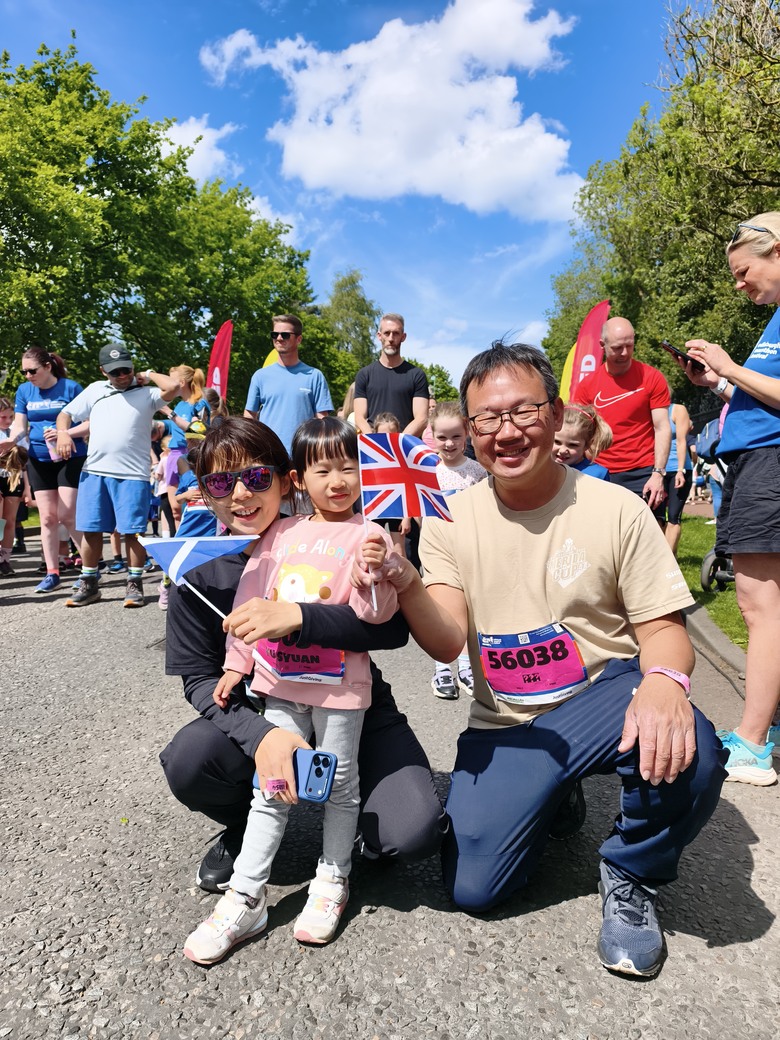 2026，英國長篇，小小孩跑旅，蘇格蘭愛丁堡馬拉松^_^