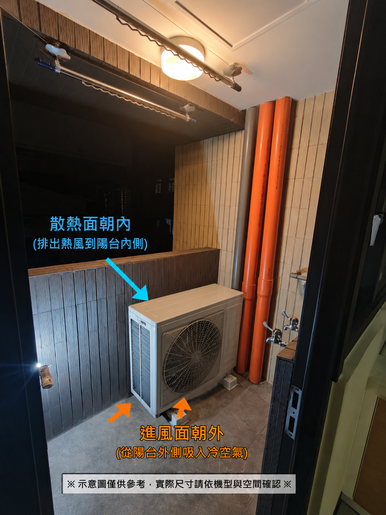 冷氣室外機，放在陽台地板可以嗎？